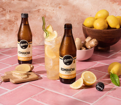 Remedy Kombucha Ginger Lemon